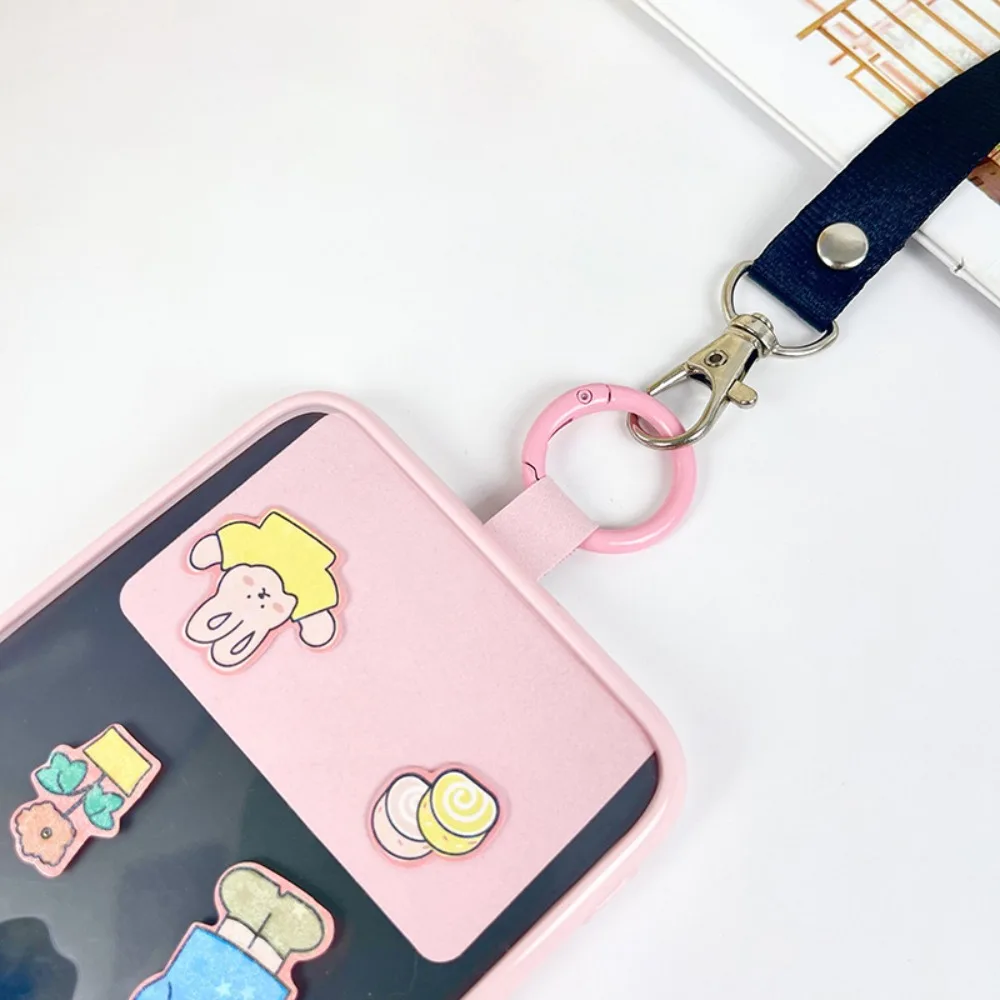 

Fashionable Anti Loss Phone Patch Anti-Lost DIY Hanging Rope Fixed Card Accessories Universal Hanging Clip Lanyard