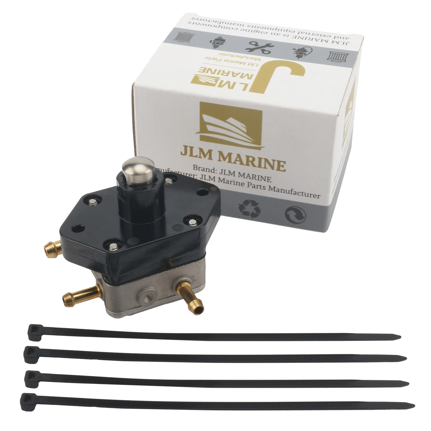 

JLM Marine Fuel Pump for Mercury Mariner 30 35 40 50 60 HP EFI 3 CYL Jet 4 Cyl 8M0118177 8M0141827 899106T01 892874T01 881862T08