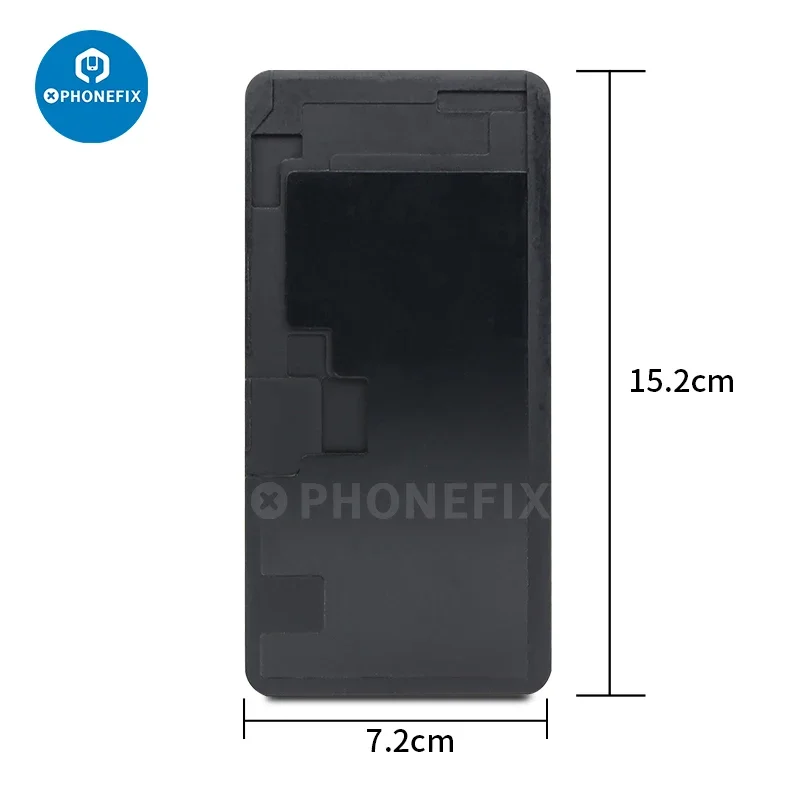 Precisie Telefoon Lcd-Scherm Oca Uitlijning Pad Geen Vouw Flex Kabel Rubber Pad Voor Iphone 6-13 Pro Max Scherm Renovatie Reparatie