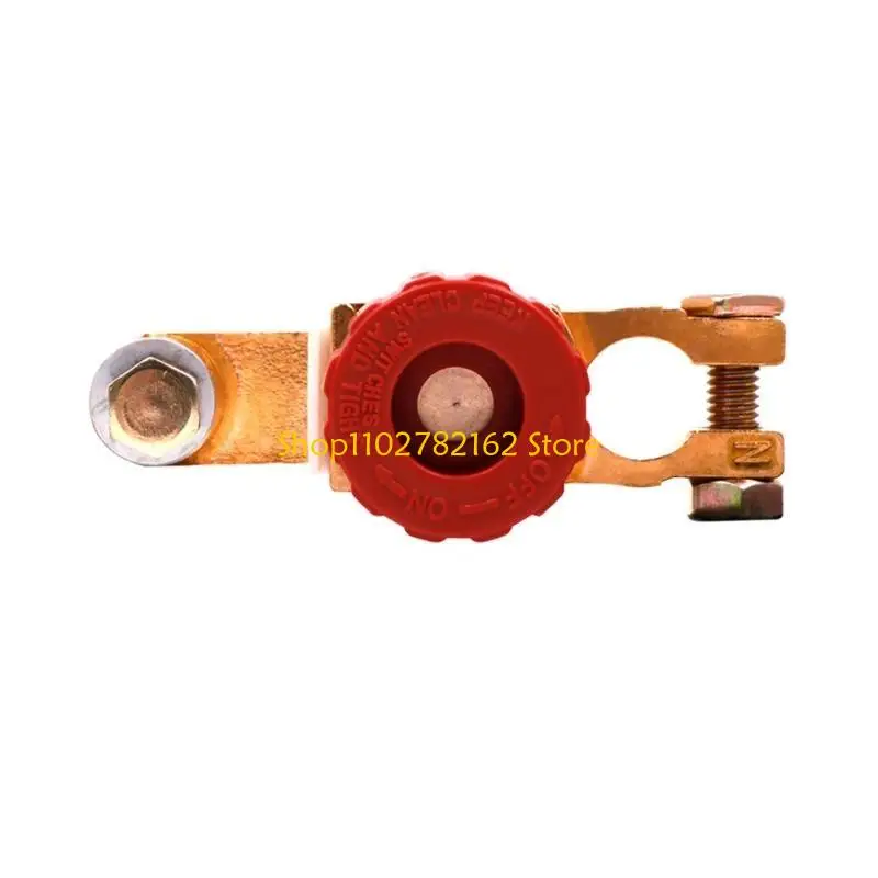 

547B Universal Battery Isolator with Knob Battery Shut Offs Switch for Car Truck Top Post Battery Disconnect Switch