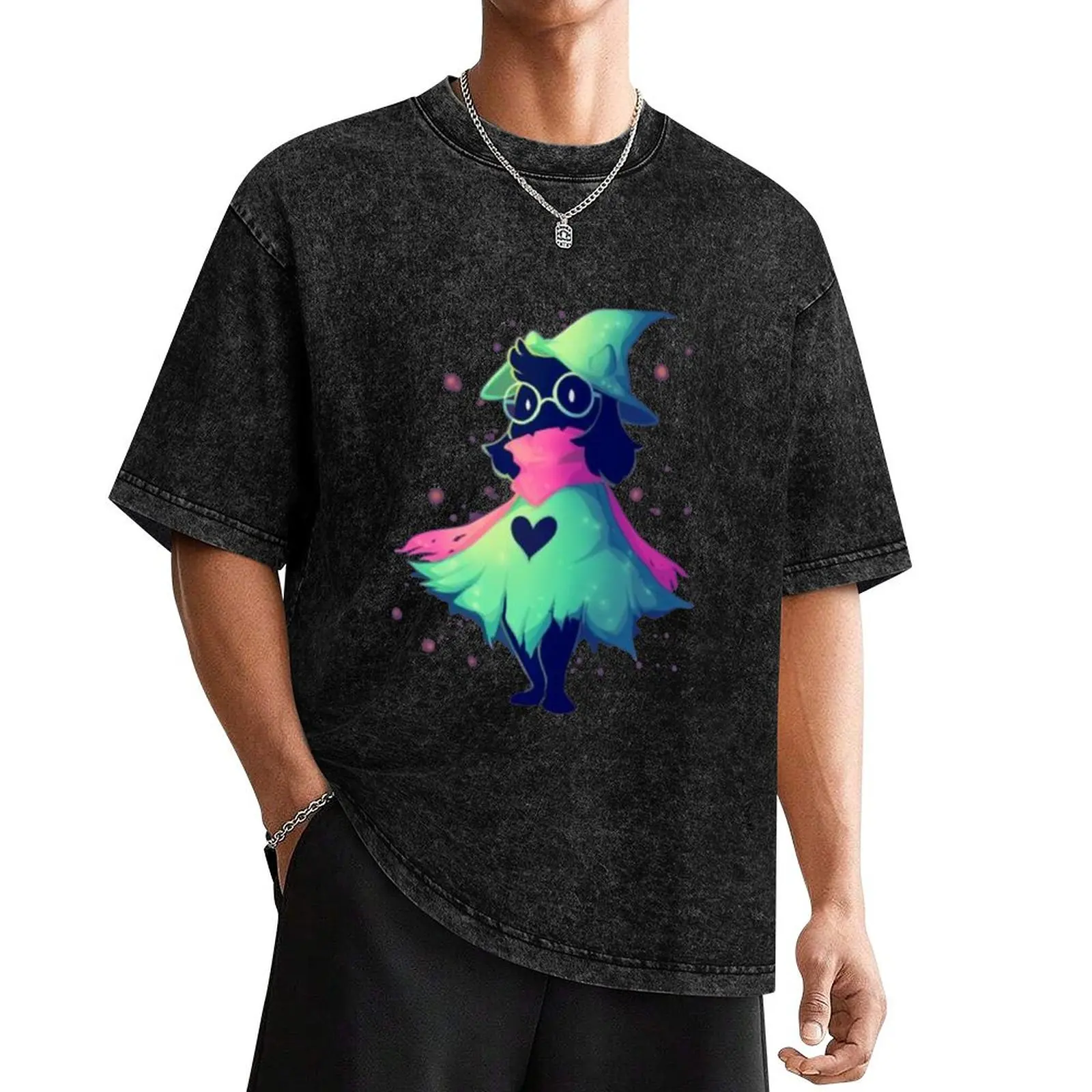 

DELTARUNE RALSEI T-Shirt sweat summer tops anime tshirt mens vintage t shirts