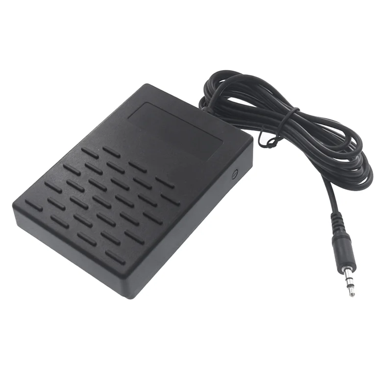 6.35Mm Interface Compact Sustain Pedal Universal Single Pedal for Piano Electronic Keyboard Elctronic Foldable Drum