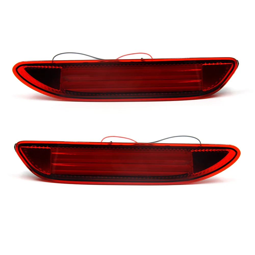 For Toyota SIENTA 2016-up LED Rear Bumper Reflector Lights, Function as Tail, Brake Rear Fog Lamps and Turn Signal Light