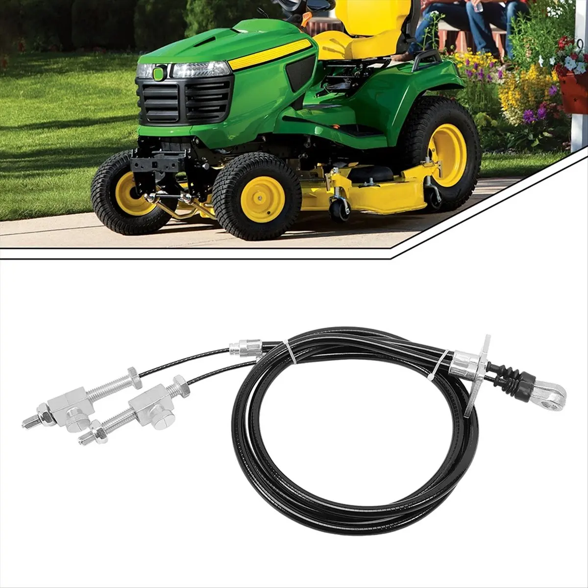 Super Sale AM116462 AM146079 Lawn Mower Lift Cable Replacement for John Deere Z335E Z335M Z345M Z345R Z355E Z355R Z365R Z375R
