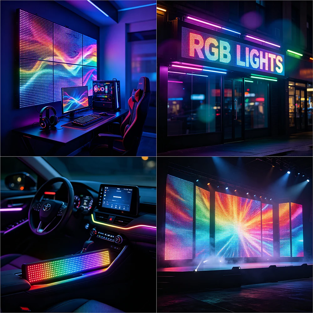 tela-de-pixels-digitais-ws2812b-flexivel-modulo-de-pixels-led-smd5050-rgb-com-enderecamento-individual-painel-led-5v-12v-4x12-8x8-16x16-8x32