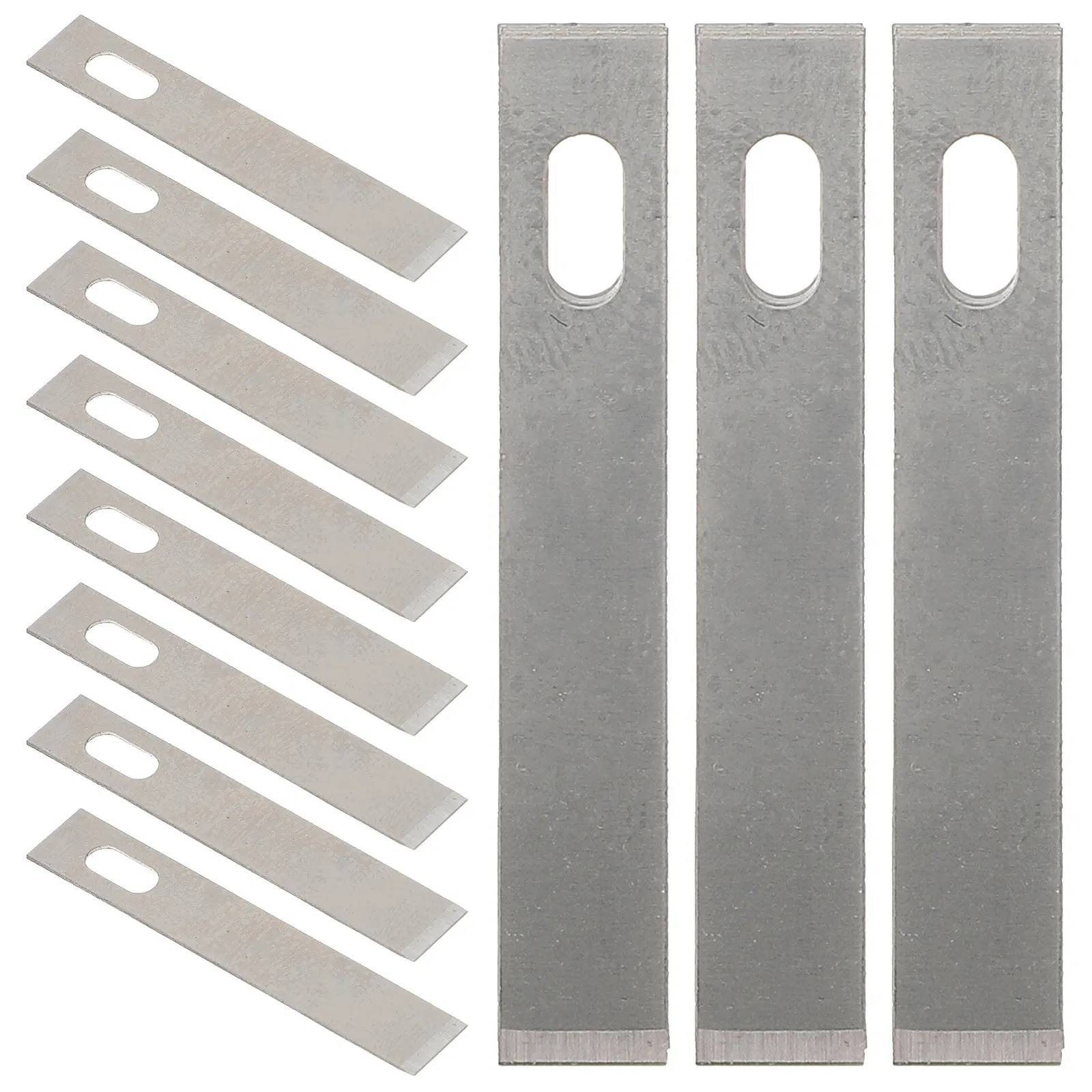 

50Pcs Utility Blades Replacement Craft Cutter Sharp Blades for Trimming Wood Plastic Paper Carving Paper Crafting Tools
