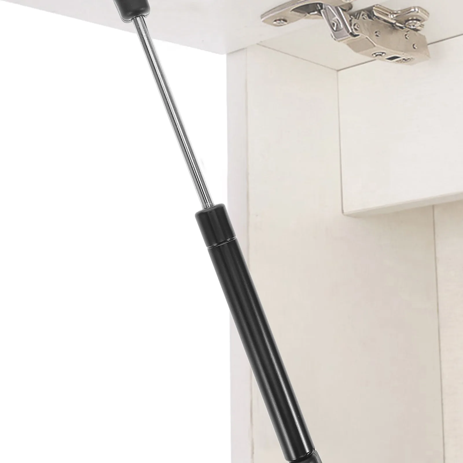 2pcs 80N Adjustable Gas Strut for Cabinet Door Soft Close Lift Support, Hydraulic Telescopic Spring Rod