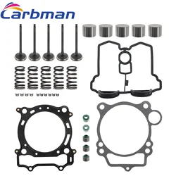 Cylinder Head Valve Gasket Kit Fits For Yamaha YFZ450 YFZ 450 2004 05 06 07 08 2009