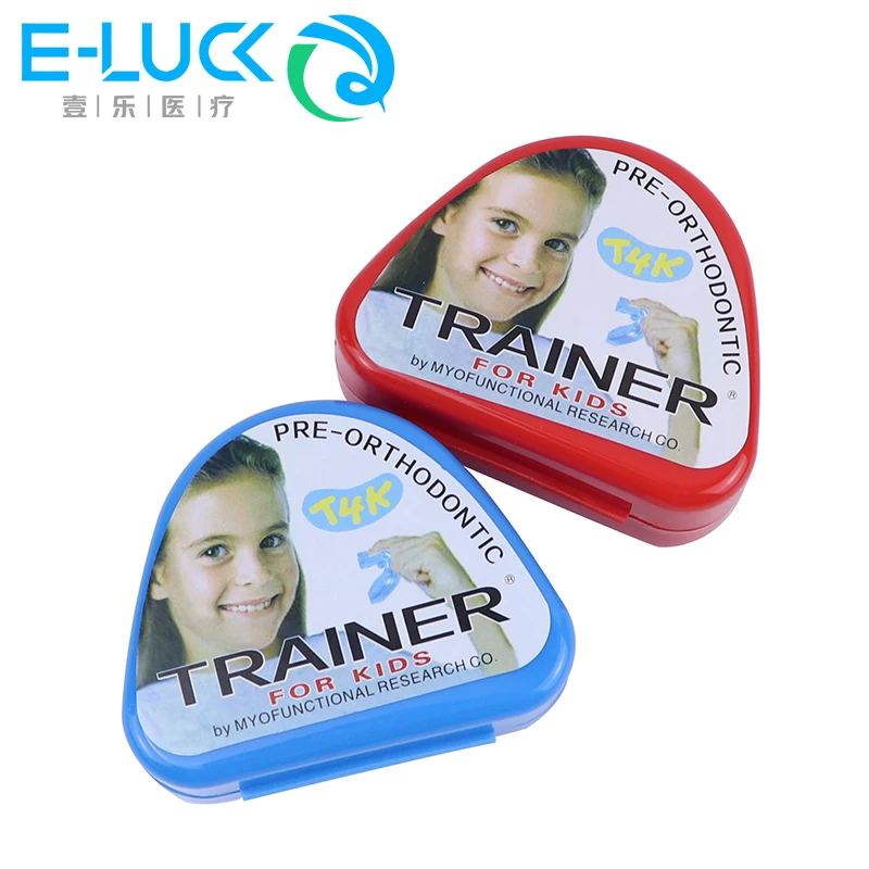 Dental Orthodontic Braces Children Teeth Trainer Orthodontic Appliance Alignment Trainer Kids Teeth Retainer Mouth Guard T4K