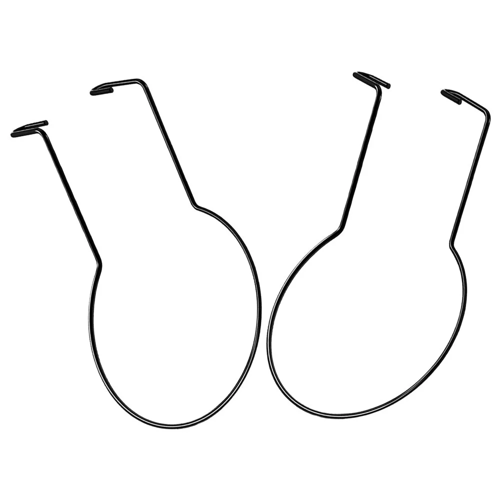 2 قطعة حامل قبعة السيارة توفير المساحة لا أدوات سهلة التركيب يناسب معظم السيارات والشاحنات تنظيم القبعات تخزين الإكسسوارات الداخلية الأنيقة