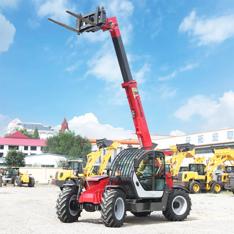 

Chinese Brand CE Standard LANDWARD TH1440 Telehandler Construction Engineering Telescopic Handler Loader with Fork Customized