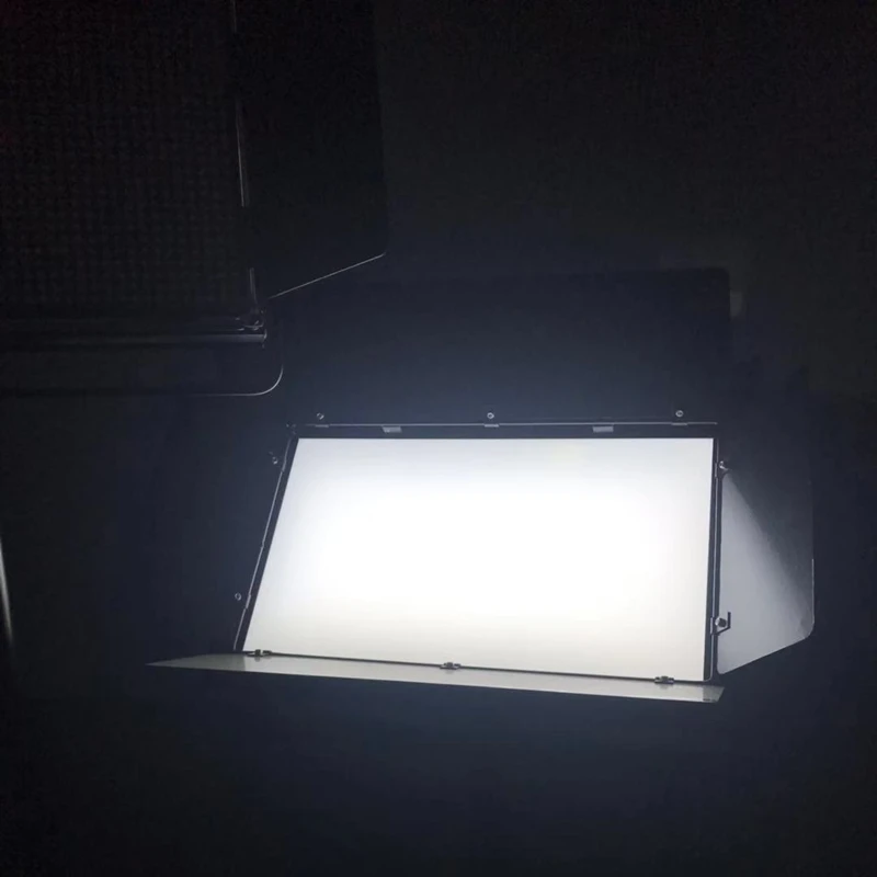 Dimmer Studio Светодиодная панель 200 Вт Холодный белый и теплый белый Трехцветный светодиодный DMX с эффектом поверхности Свет для фотосъемки ТВ-станции Шоу