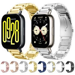 Luxury Metal Strap for Redmi Watch 5 Active Lite Stainless Steel Watchband For Xiaomi Redmi Watch 5 Lite Active Bracelet Correa