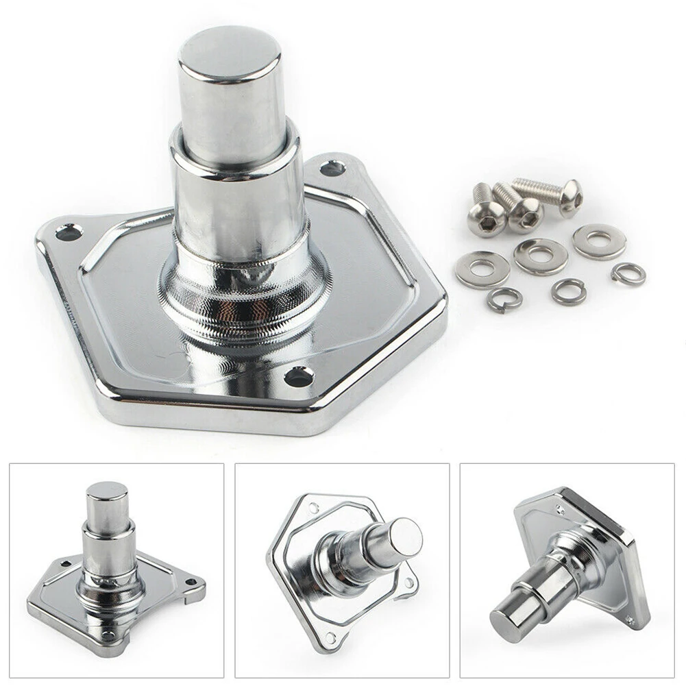 

Modernize Your Ride Efficiently Designed Chromed CNC Solenoid Cap With Integrated Start Functionality For Big Twins