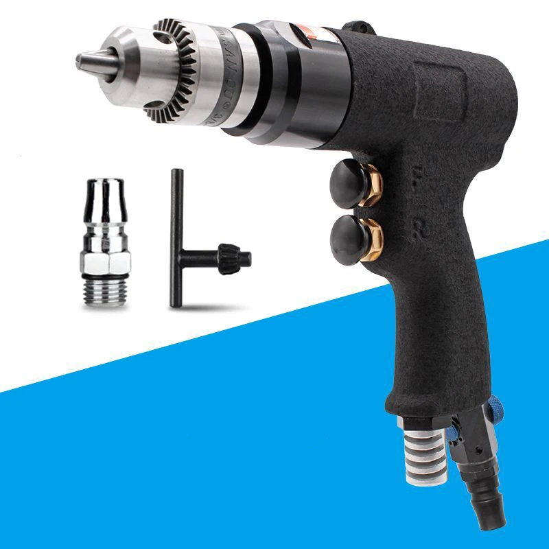 

Air Drill Pneumatic 3/8'' 1/2" Air Drill Gun Drilling Machine Pistol Type Drilling Machine Tool Drilling Machine Tapping Machine