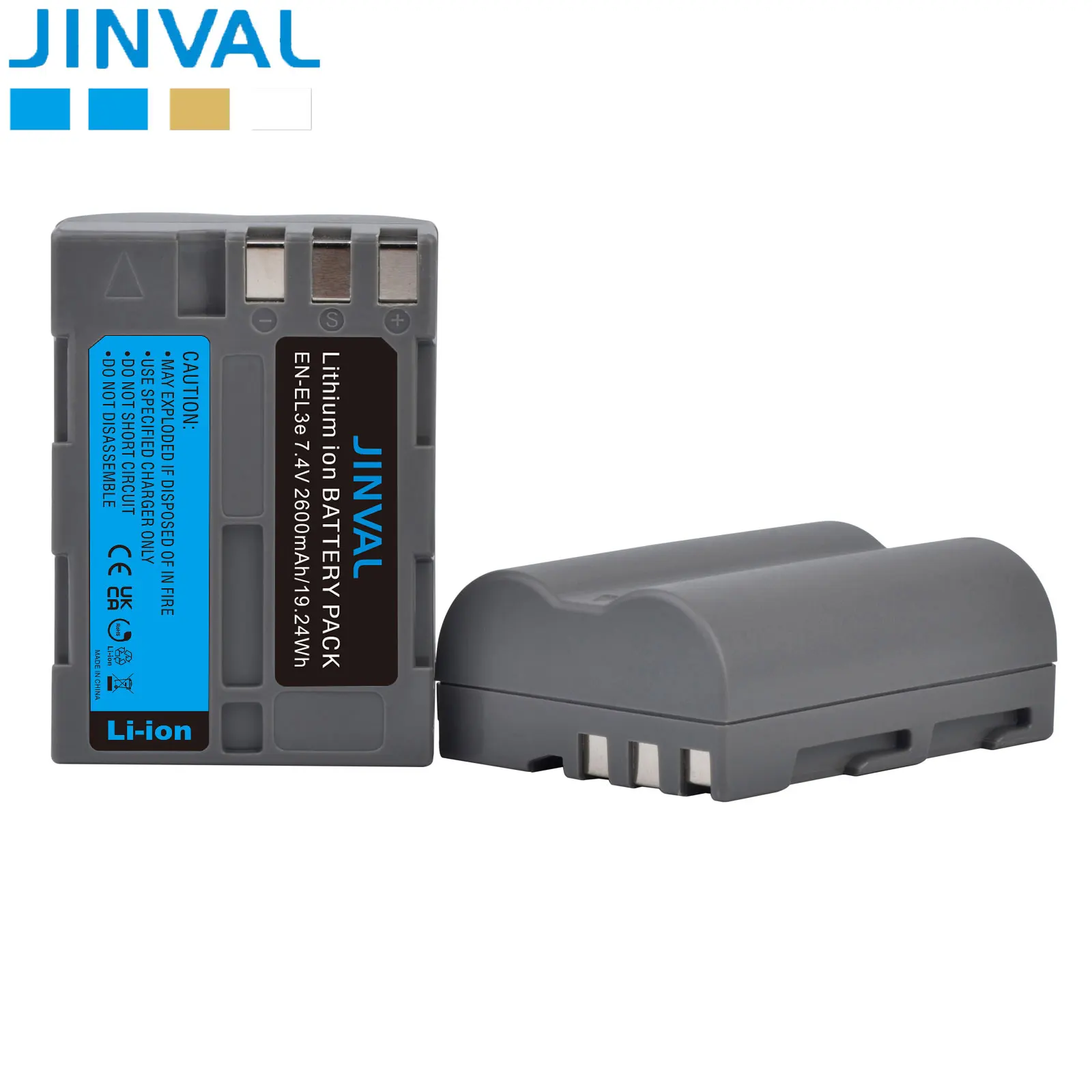 Jinval En-El3E Batt…