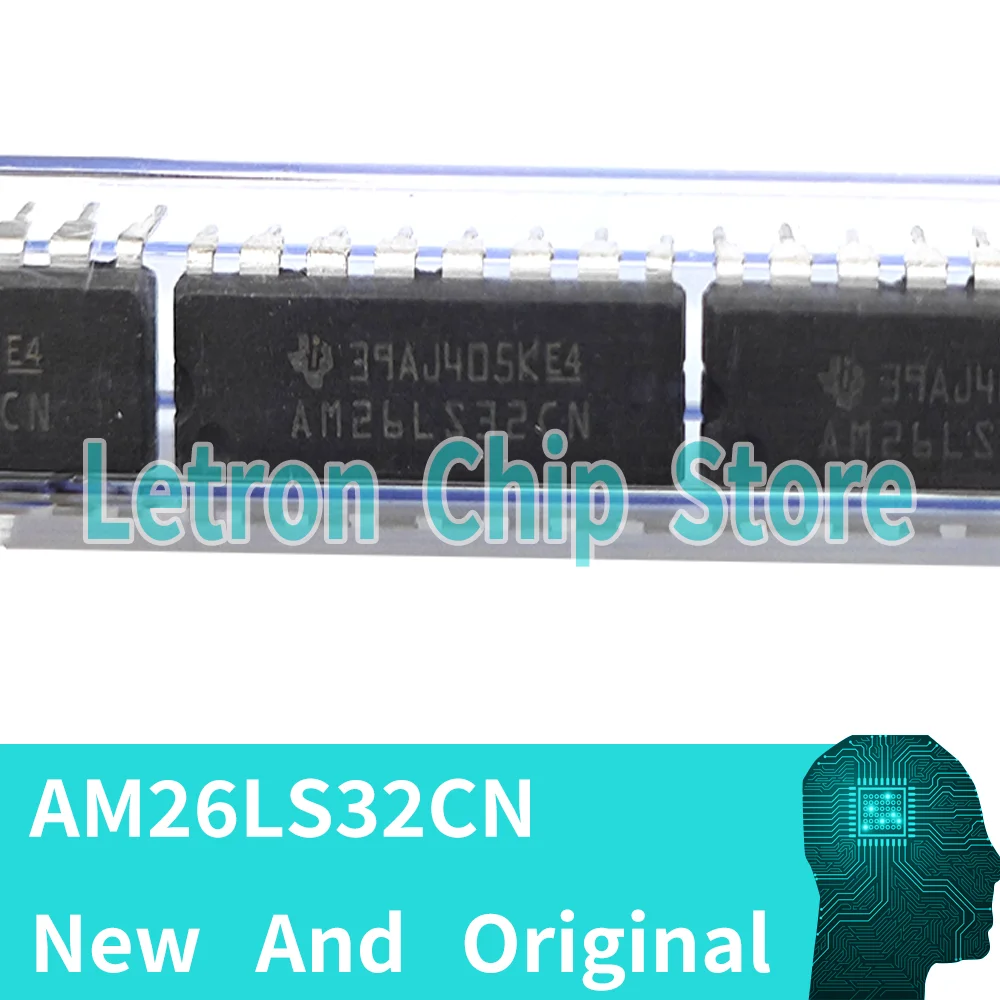 10PCS AM26LS32 DIP16 AM26LS32ACN DIP-16 AM26LS32A DIP new and original IC Chipset