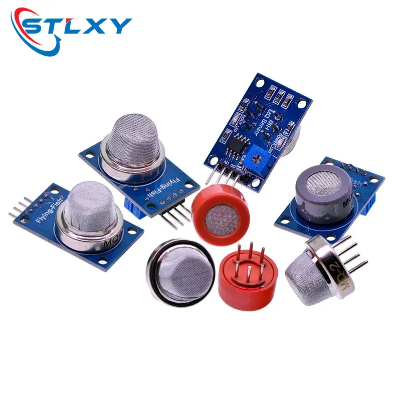 MQ-2 MQ-3 MQ-4 MQ-5 MQ-6 MQ-7 MQ-8 MQ-9 MQ-135 Detection Smoke methane liquefied Gas Sensor Module for Arduino Starter DIY Kit
