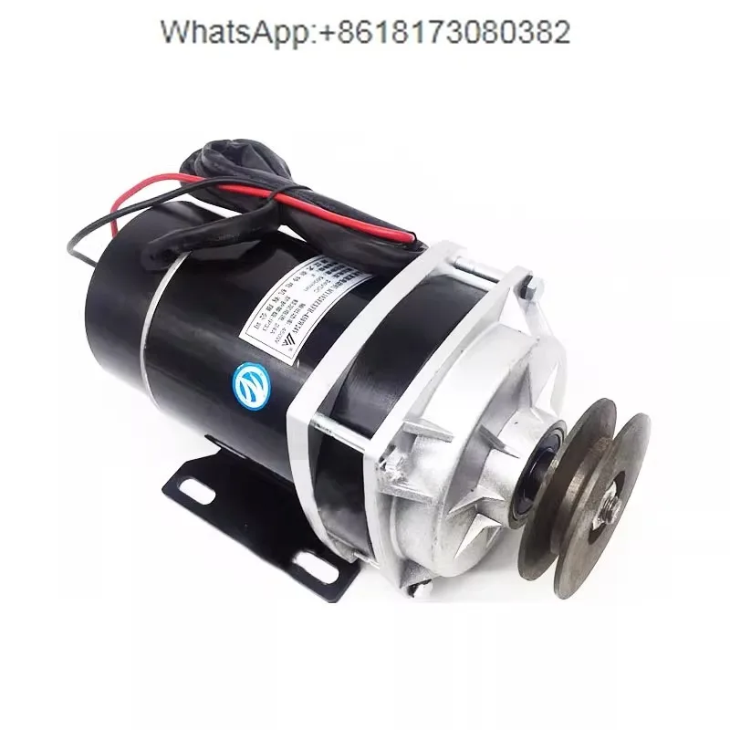 

Modification of 24V/36V48V Pure Copper DC Brushed Pulley Motor with Mid mounted Deceleration Electric Tricycle