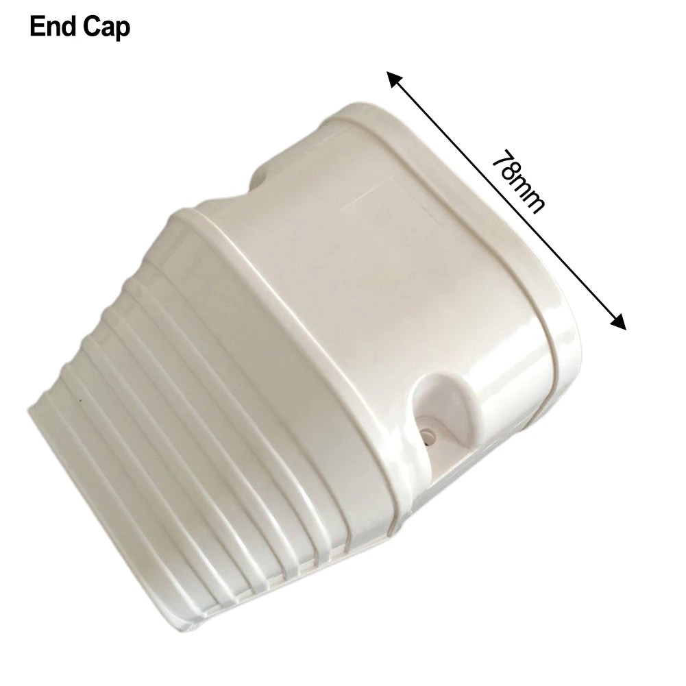 Coupling Easy To Install End Cap Cover Indoor Outdoor Connection Lines Wall Cap Wall Entry Cap Weather Resistance