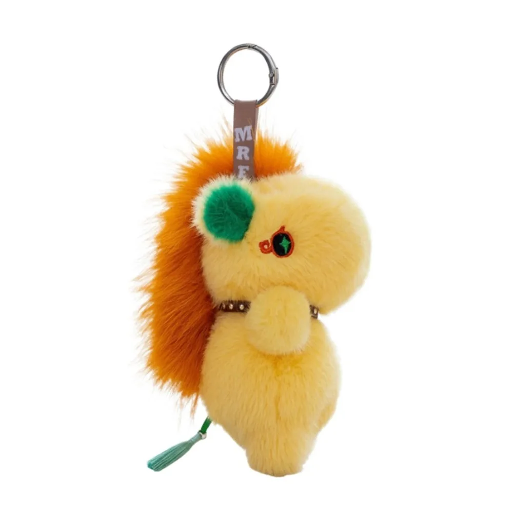 

Gift Idea Cartoon Horse Stuffed Keychain Keyring Stuffed Pony Pendant Cute Soft Simulation Horse Keychain Room Decoration