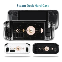 Steam Deck Case Game Console Constellation Galaxy Cover Hard PC Protective  Anti-Scratch Non-Slip Black Shell Case Accessories
