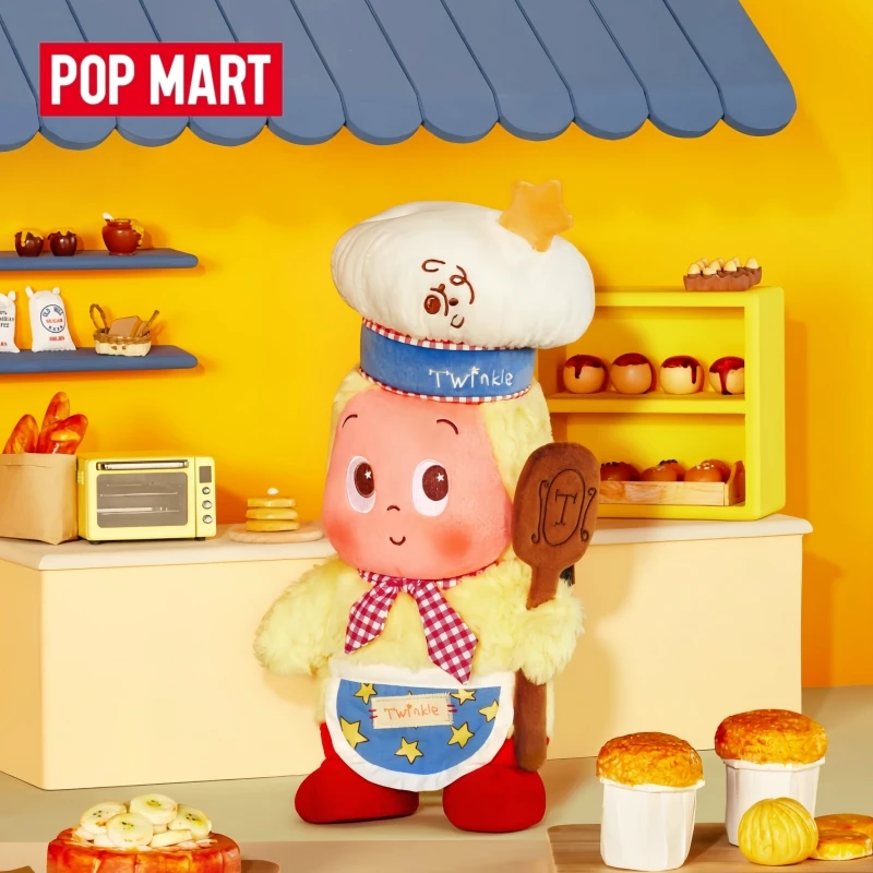 

Хит продаж: Оригинальная коллекционная игрушка-сюрприз Popmart Star People Welcome To The Moon Surface Serie Baking Master, декоративный подарок