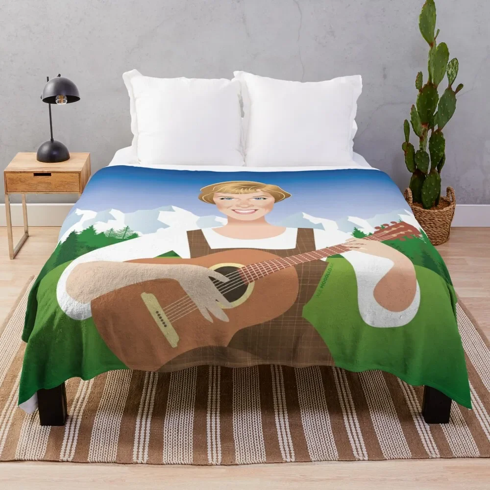 

DO RE MI Throw Blanket Single Blankets For Sofas Decorative Sofas Kid'S Blankets