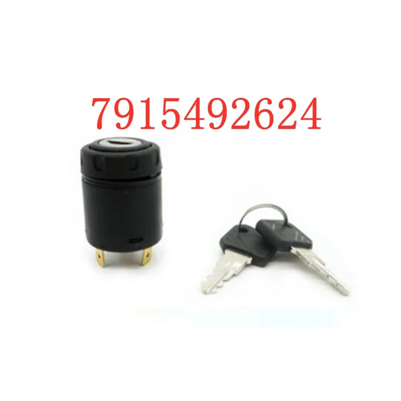 Linde Forklift Key Switch Ignition Start Switch Electric Door Lock 7915492624 Key 801 Original Genuine