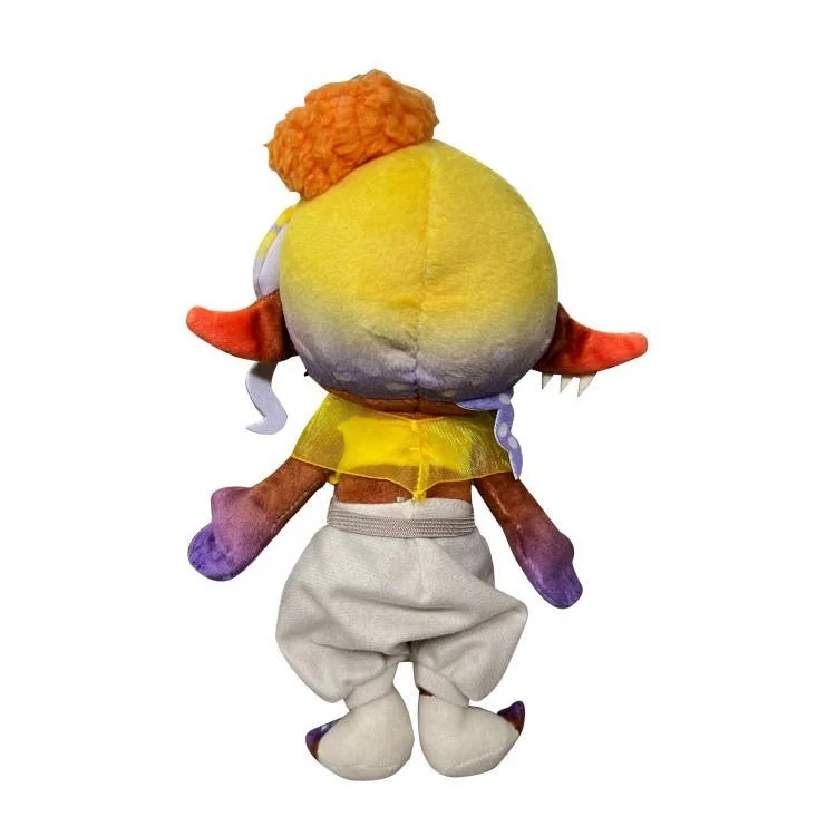 25cm Splatoons Inkling Plush Toy Anime Orange Red Inkling Kawaii Animal Pollow Cushion Soft Stuffed Cartoon Toy Doll Kid Gift