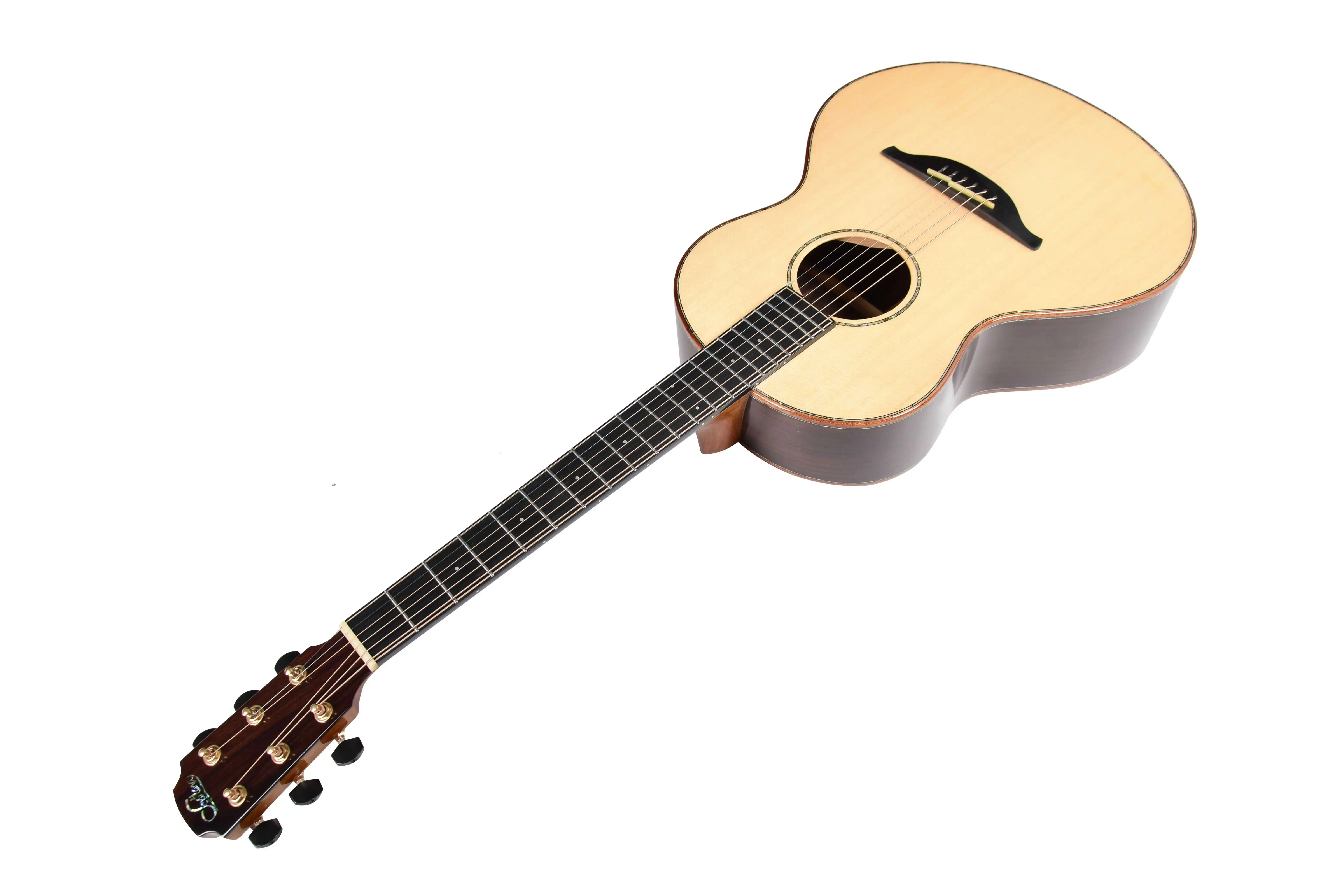 Sevillana All Solid Acoustic Guitar Electric Acoustic Guitar Solid Wood for Sale