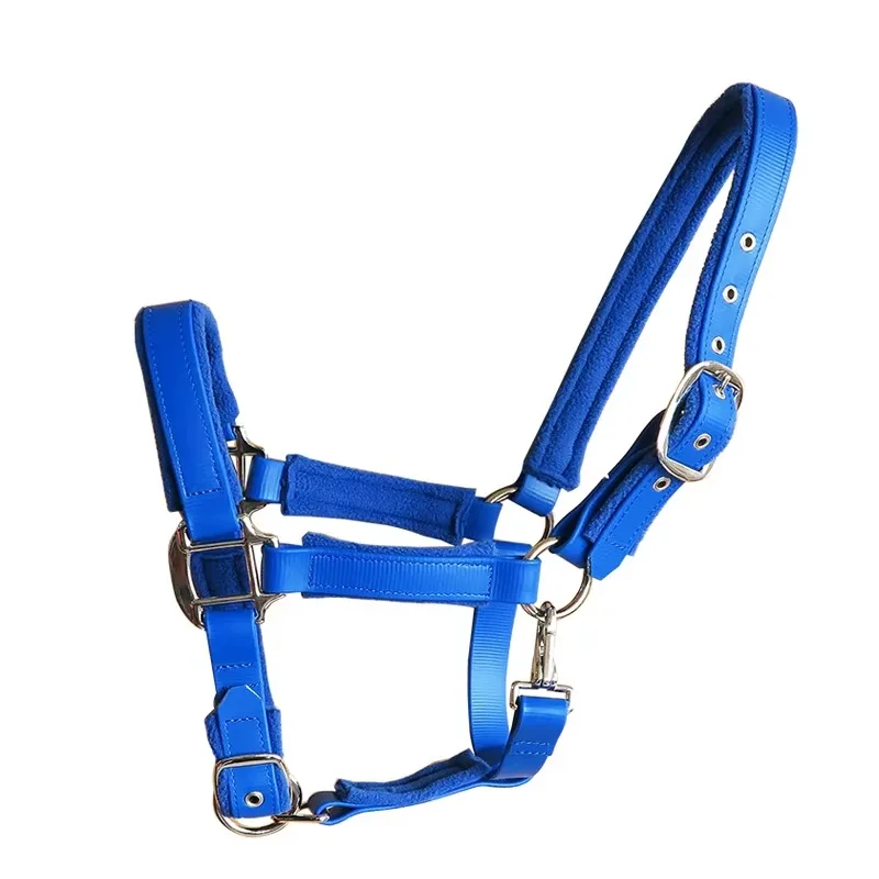 

Пояс-оголовье для лошади из ПВХ с внутренней лентой из полипропилена. С металлическими ушками, никелированные фитинги, товар для конного спорта LT4007