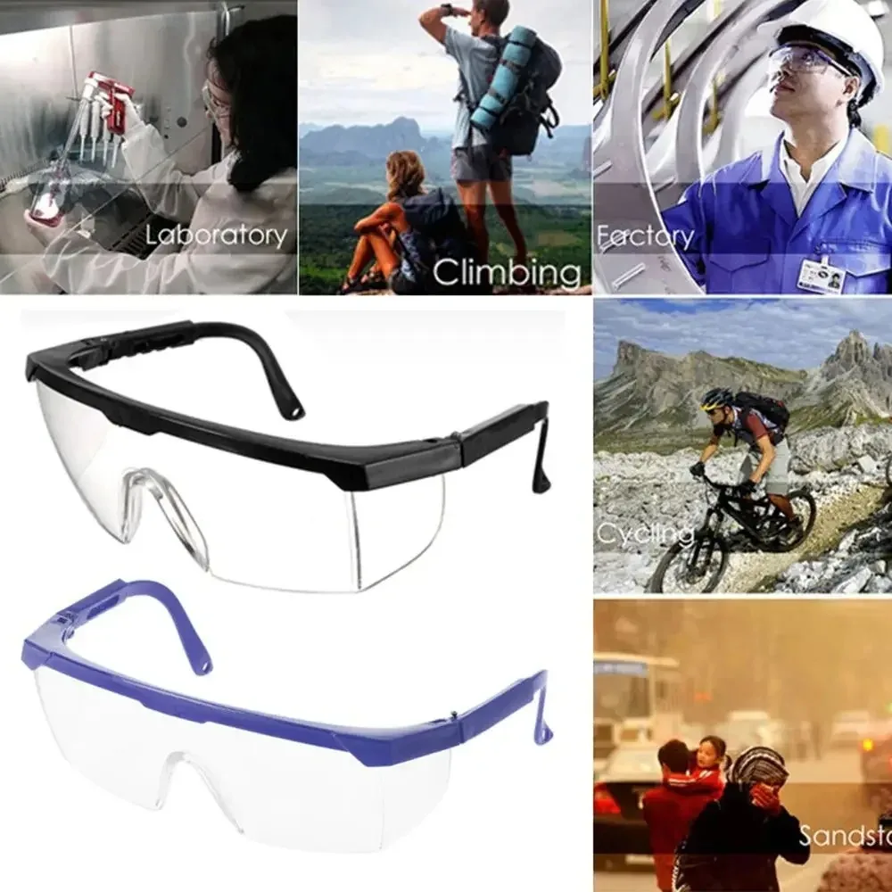 Outdoor Goggles Men Cycling Glasses Anti-fog Outdoor Work Factory Anti-impact Eye Protective Glasses Safety Goggles Spectacles