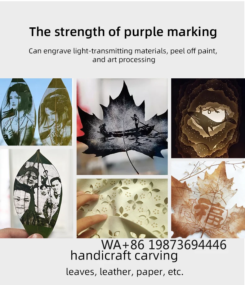 3W-10W UV Cutting Engraving Machine, Glass Marking with Huaray Source