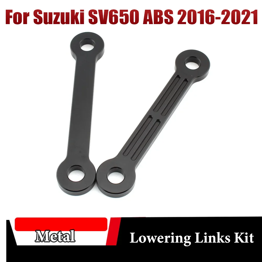 

Motorycle Rear Suspension Lowering Links Kit For Suzuki SV650 SV 650 ABS 2016-2021 Linkage Drop Dog Bones Kit