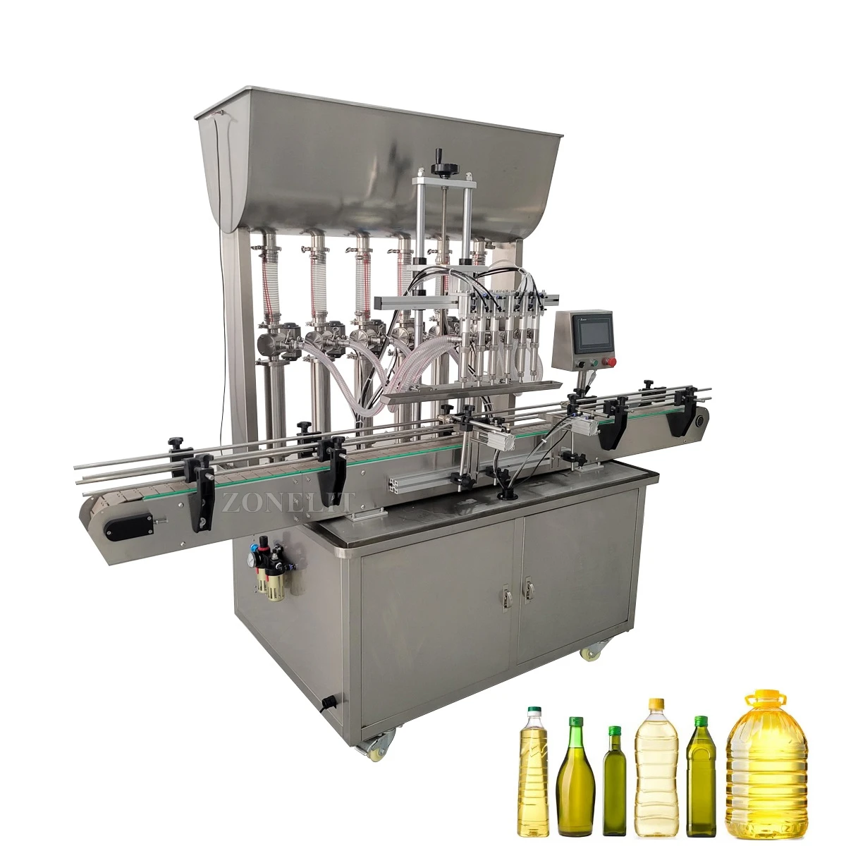 High Viscosity Oil Filling Machine Fully Automatic Cooking Oil Essential Oil Filling Machine