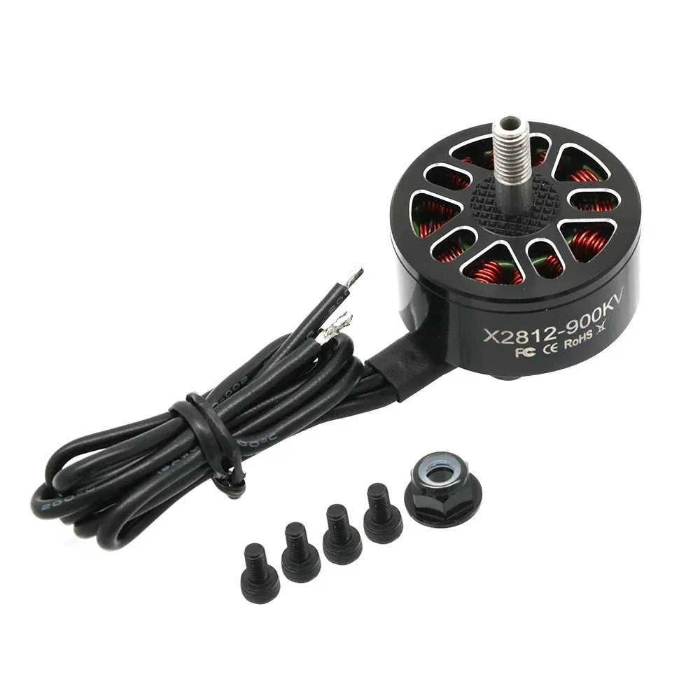 

l Moteur sans balais X2812 2812 900KV 1115KV 3-6S, pour avion multirotor RC 7 "8" 9 "FPV, longue portée