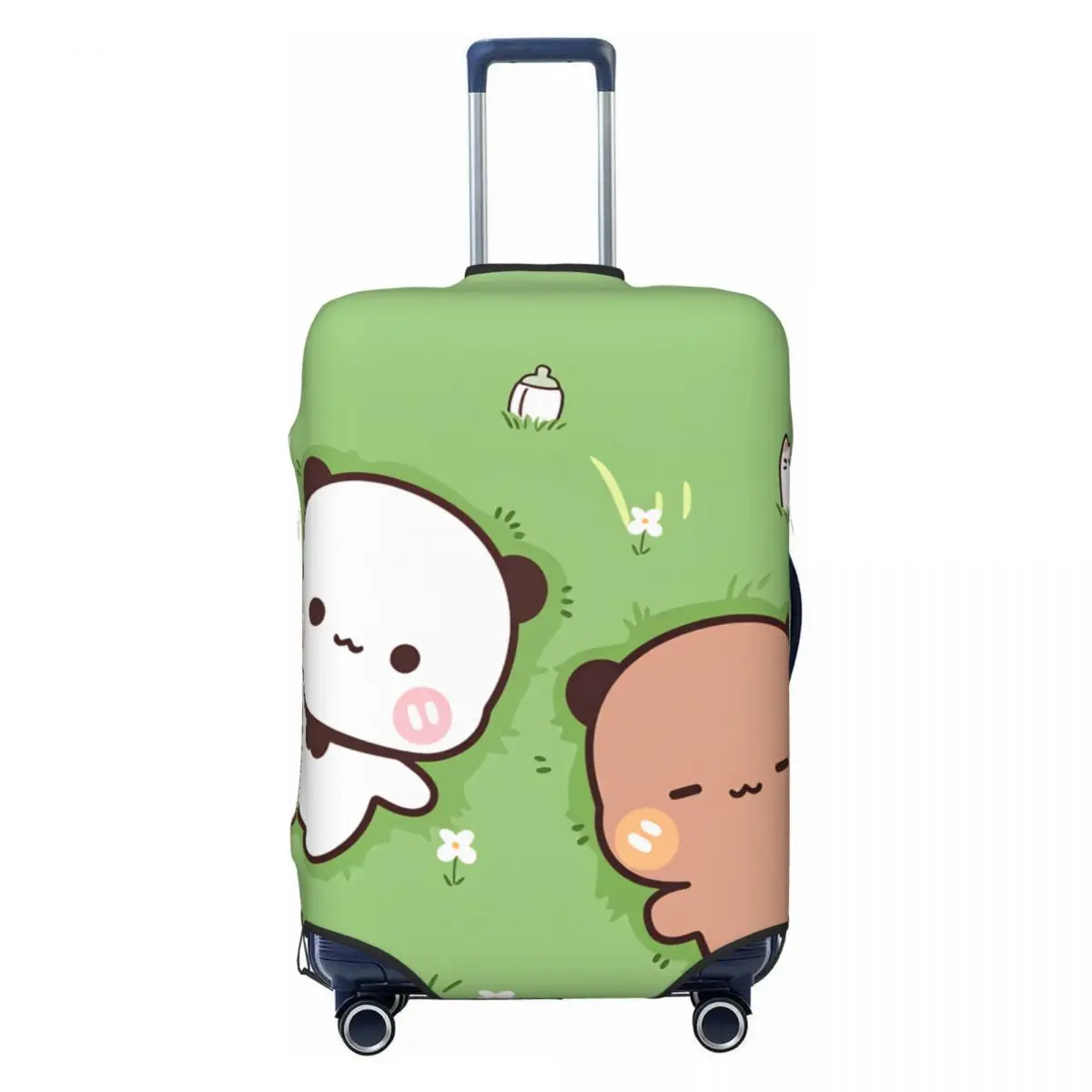 Cartoon Panda Bubu Dudu Suitcase Cover Business Holiday Strectch Luggage Case Protection