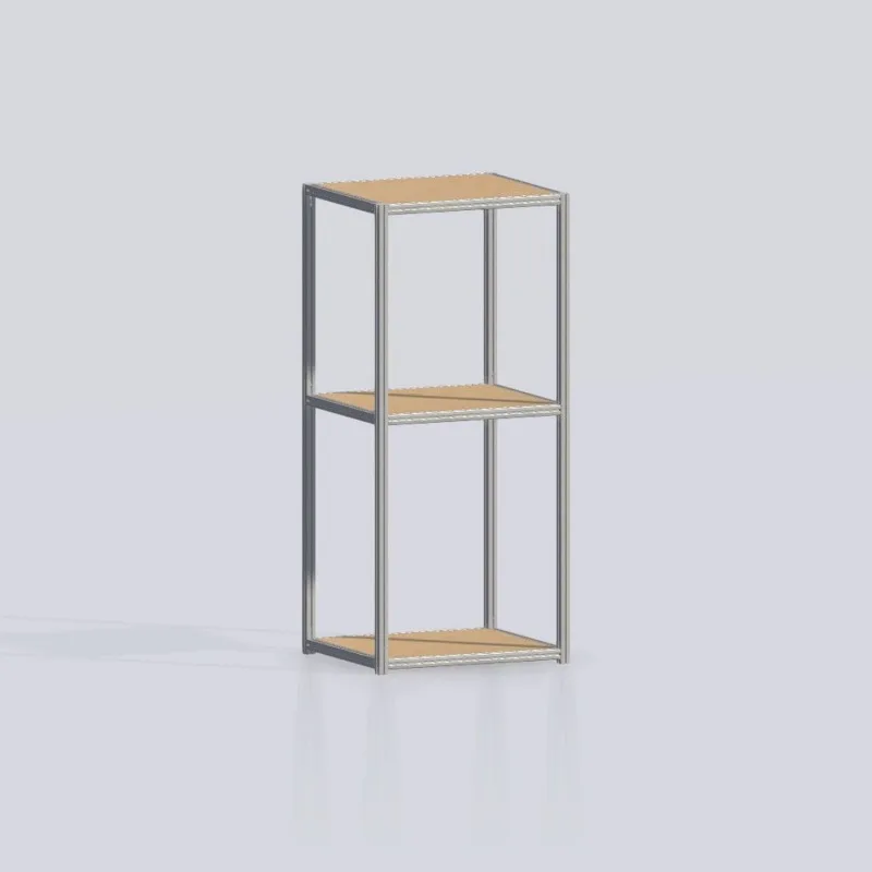 Multi-layer floor storage rack, industrial wind frame display shelf c