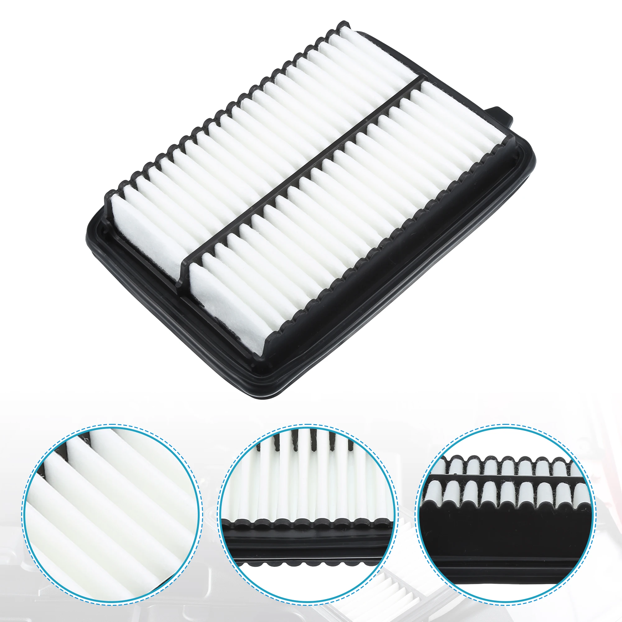 X Autohaux Auto Cabin Air Filter Polyurethane Engine Air Filter for HONDA N-BOX(JF3/JF4) Car Replacement Accessories