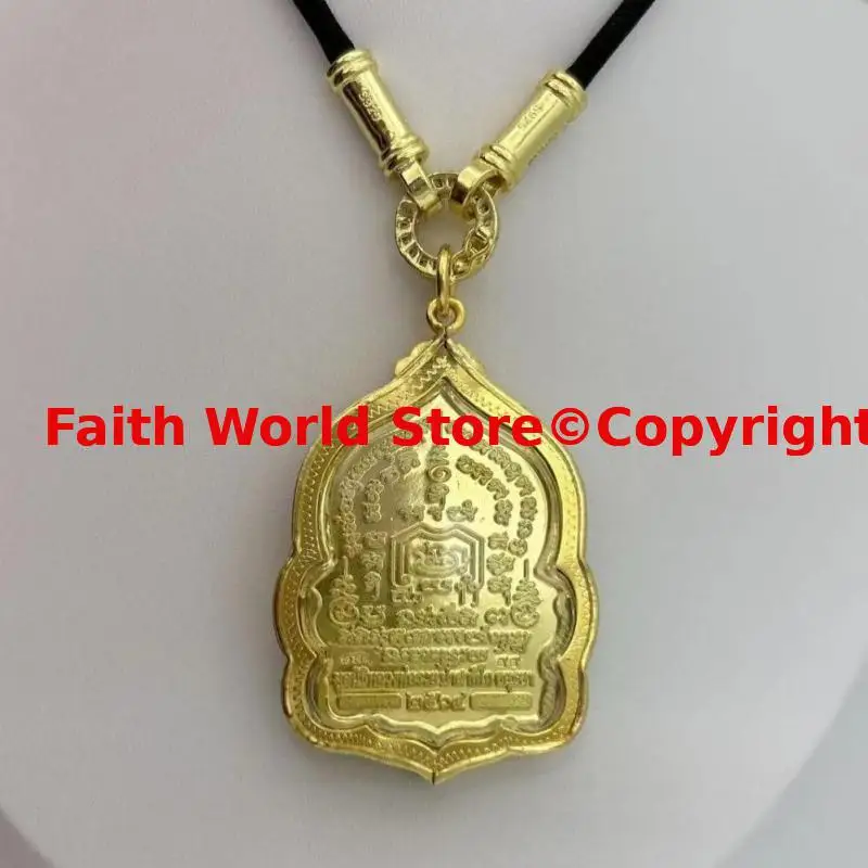 2025 AISA Thailand temple Luang Pu Tim God of wealth Buddha figure Pendant Amulet Bring good luck Recruit wealth money