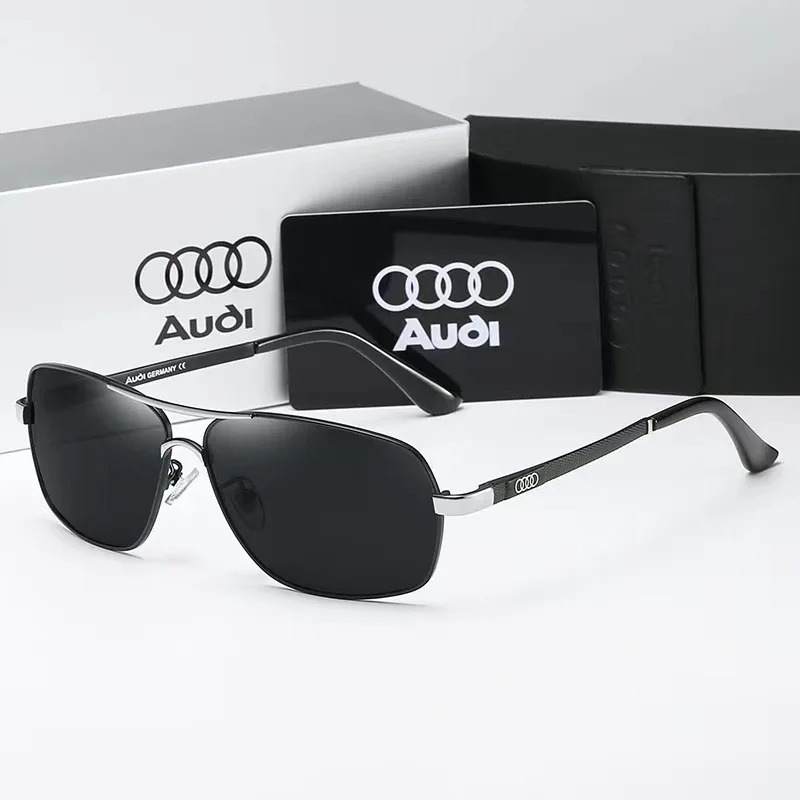 Car High Men Polarized Sunglasses For Audi Q3 Q5 Q7 Q8 A3 A4 A5 A6 A7 A8 RS3 RS4 RS5 RSTT S3 S4 S5 TT Anti Glare Driver Goggles