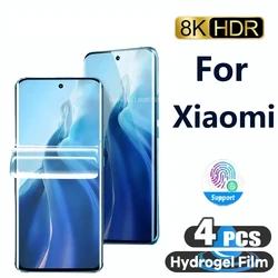 Hydrogel Film For Xiaomi Mi 13 Ultra Screen Protector Mi 12X 12S 11 i Lite Pro Lite Note 10 13T 12T 11T Mi10 5G Full Cover