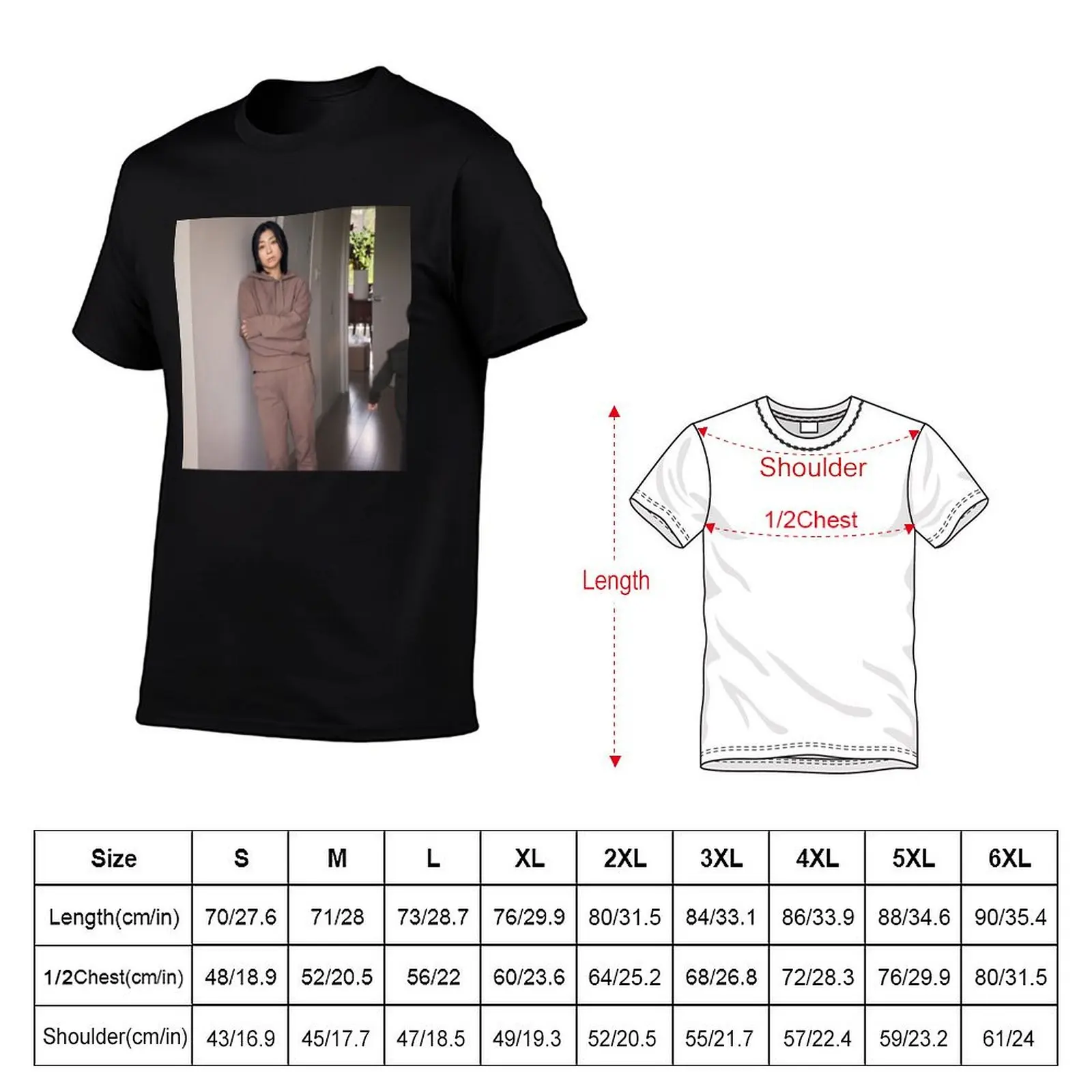 Bad Mode - Utada Hikaru Classic T-Shirt Soft Anti-Shrink Cotton Tee