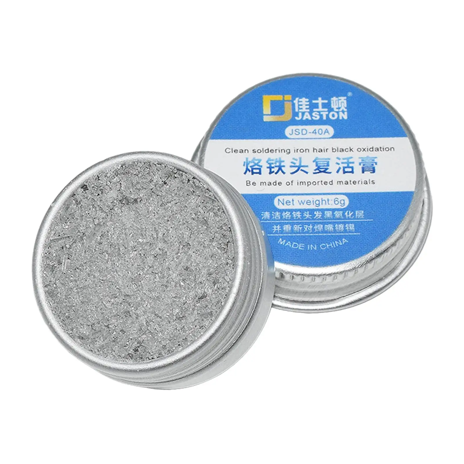 Iron Tip Cleaner Soldering Paste Durable Maintenance Solution for Soldering Iron Stand Support