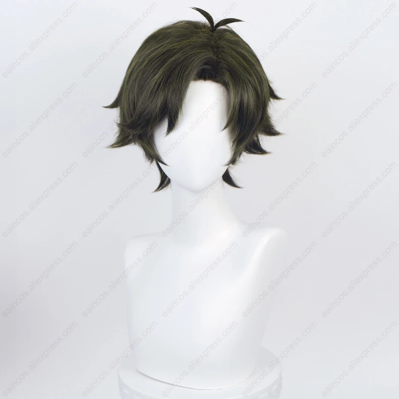 Anime Damian Desmond Cosplay Wig 30cm Short Wigs Heat Resistant Synthetic Hair