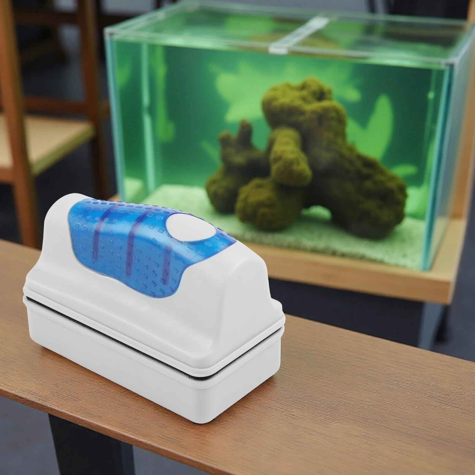 

Магнитная щетка для аквариума (1 шт.), размеры S/M/L/XL, не царапает, плавающая, для внутренней/внешней очистки, аксессуар для чистки стекла аквариума