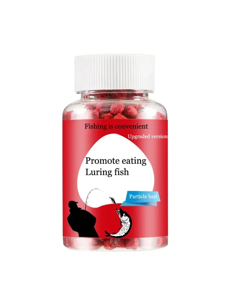 Appât concentré universel, granulés de nourriture pour poissons parfumés rouges, alimentation aquatique, appât pour la pêche au bar de mer, accessoires de pêche en plein air