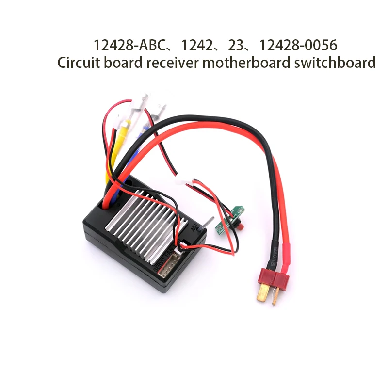 WLtoys 12428 1/12 RC oryginalne części zamienne samochodowy 12428-ABC 12427 23 12428-0056 odbiornik płyty głównej