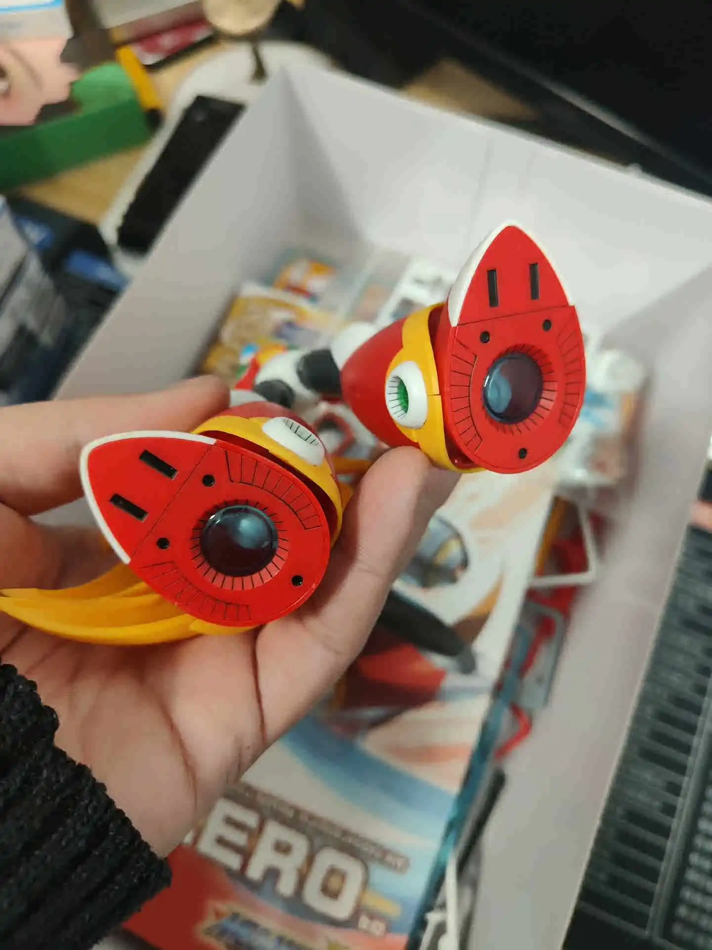 Kotobukiya megaman โมเดลโมเดลพลาสติกไร้ KP-498 1/12, โมเดลอะนิเมะตุ๊กตาขยับแขนขาได้ของแท้